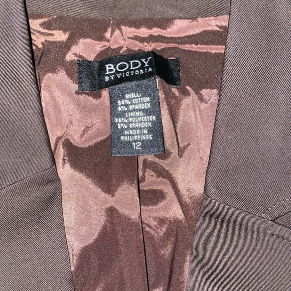 Body By Victoria Brown Jacket - Picture 2 of 4